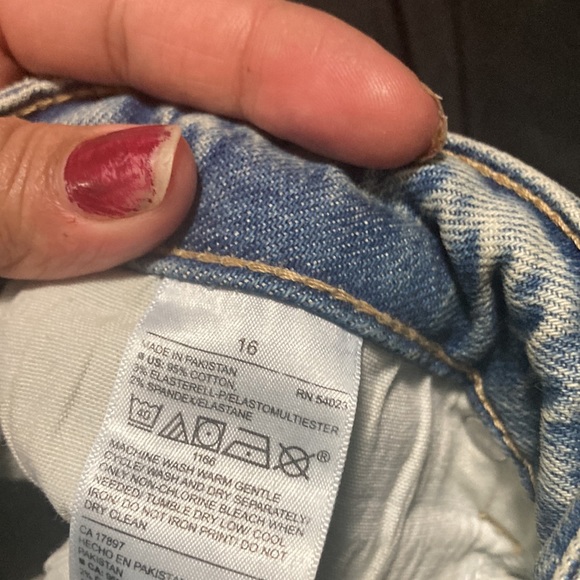 Brand new old navy high waist denim skirt - Picture 2 of 4